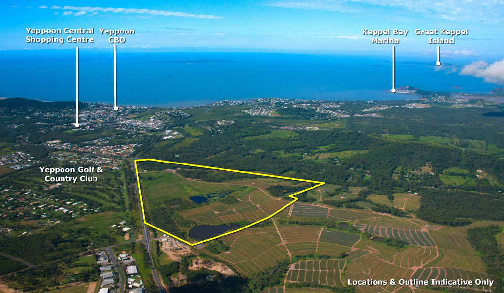BIG PLANS: A proposed development is set to bring 950 residential lots to the area known as the Pineapple Farm near Yeppoon. BIG PLANS: A proposed development is set to bring 950 residential lots to the area known as the Pineapple Farm near Yeppoon.